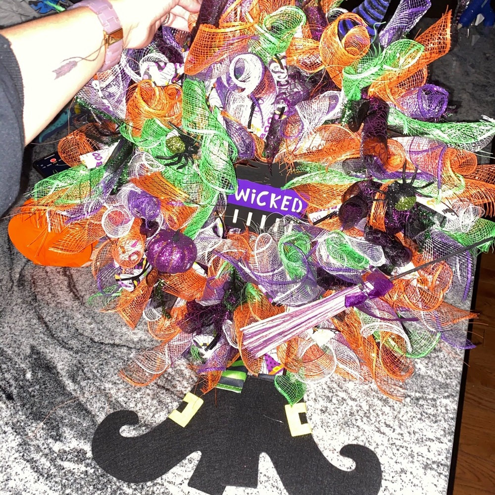 Halloween wreath